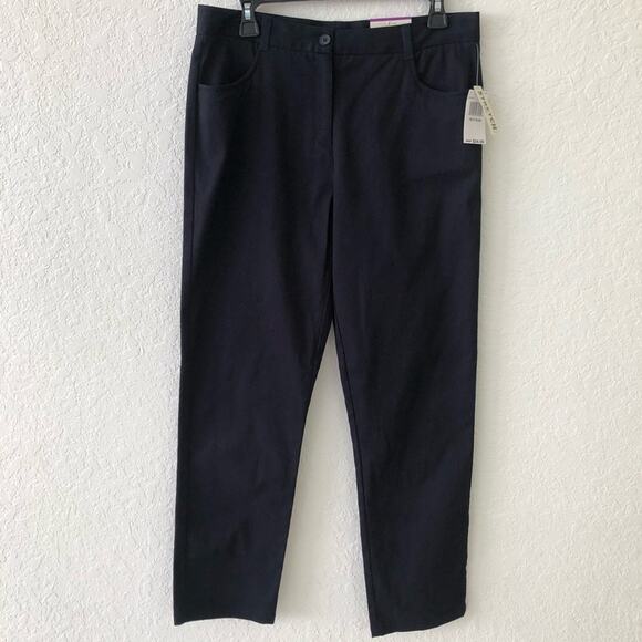 Dockers Girls Navy Blue Pants Approved Schoolwear Plus NEW Size Plus 16.5 - Picture 1 of 8